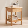 Wood Open Storage Open Back Kids Nightstand Image - 15