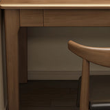 Wood Rectangular Kids Desk with Two Storage Drawers Image - 9