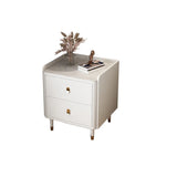 Wood Tip Resistant Two Drawers Nightstand for Kids Image - 11