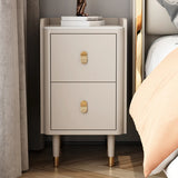 Wood Tip Resistant Two Drawers Nightstand for Kids Image - 4