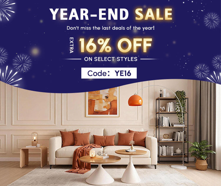 Year-End Sale Extra 16% Off On Select Syles