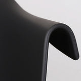 Yellow Casual Comfortable Curved Iron Office Chairs Image - 13