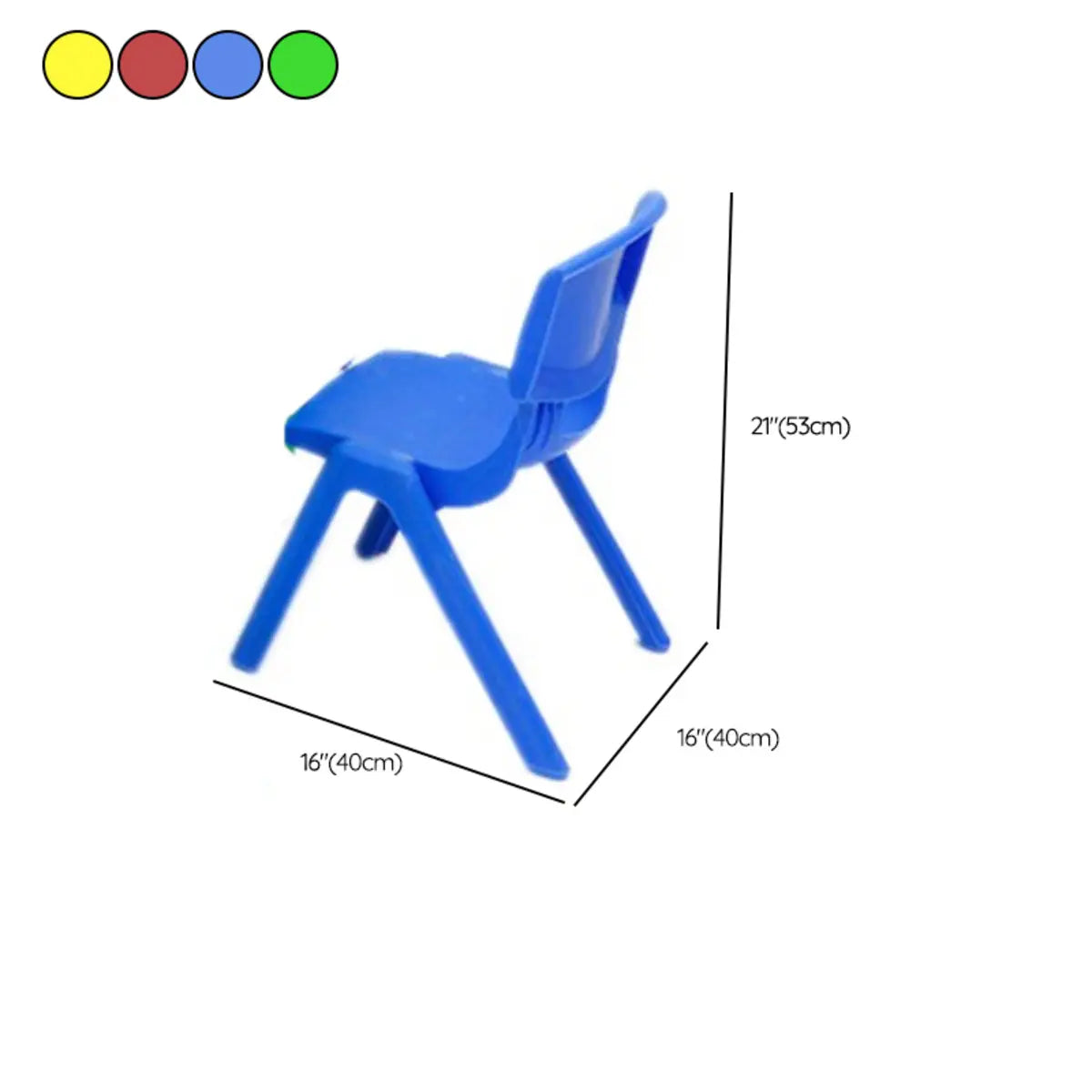 Yellow Rectangular Waterproof Toddler Table Cahir Set Image - 10