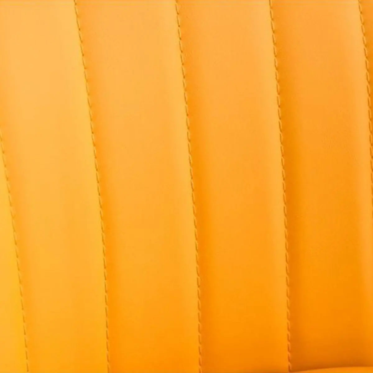 Yellow Swivel Leather Adjustable Seat Height Office Chair Image - 12