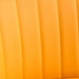 Yellow Swivel Leather Adjustable Seat Height Office Chair Image - 12