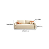 Yellow Velvet Square Arm Sleeper Sofa with Storage Image - 13